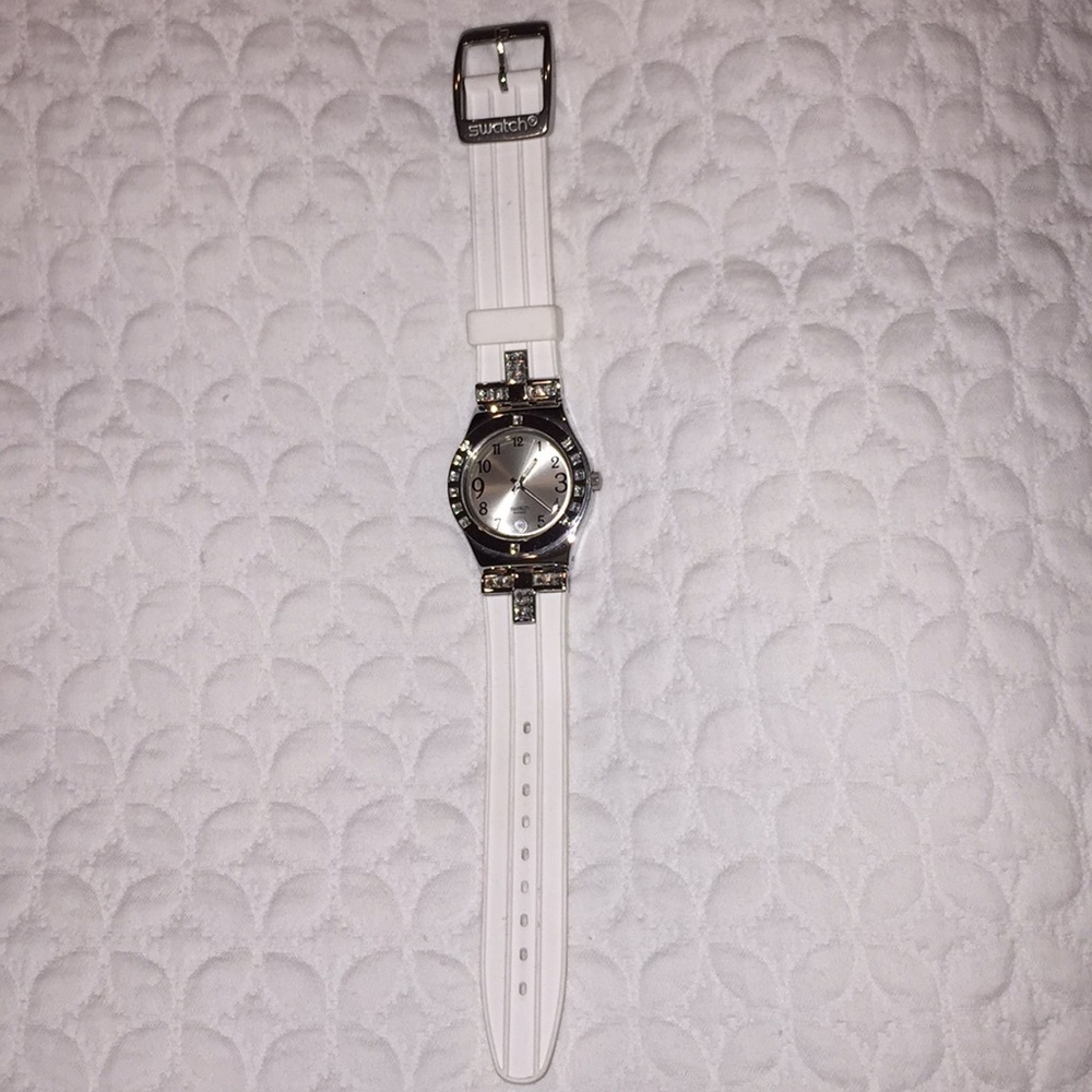 Swatch rubber band watch